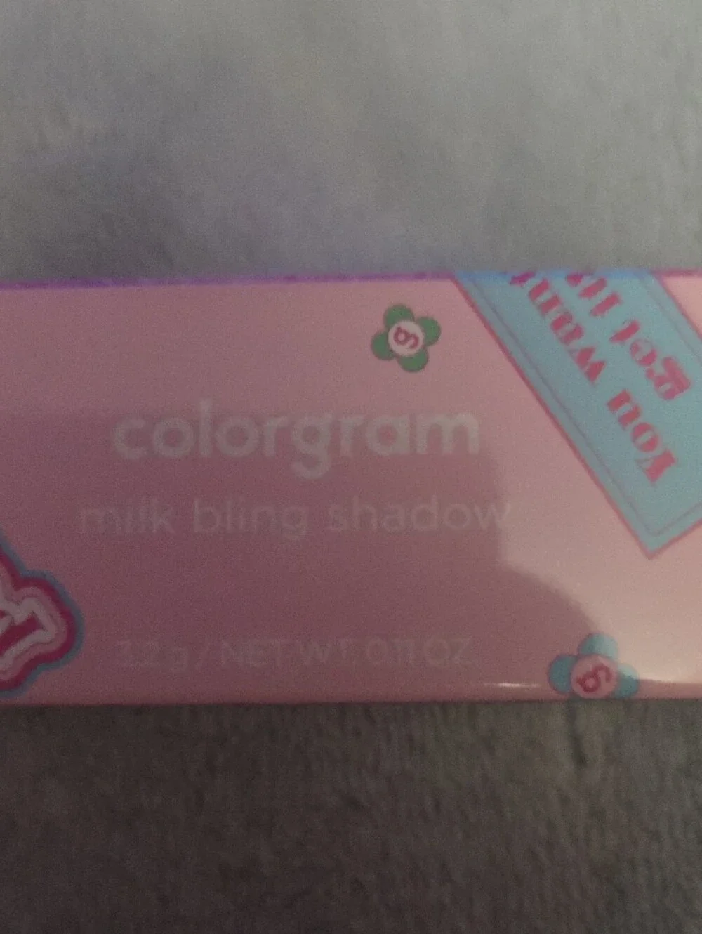 Milk Bling Shadow Lip Balm & Gloss - Brown NWOT